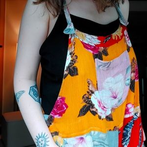 Hawaiian Patchwork Overalls